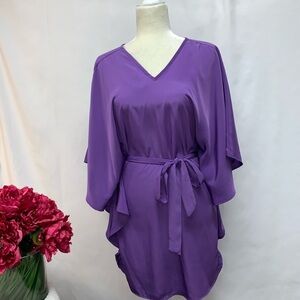 ⭐️Honey Punch Dolman Sleeve Tie Waist Dress